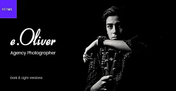 Oliver – Photography & Personal Blog HTML5 Template