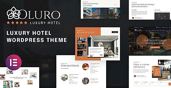 Oluro WordPress Theme
