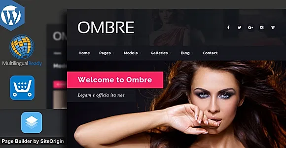 Ombre WordPress Theme