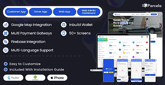 On-Demand Courier & Parcel Delivery App | Complete Delivery Management System