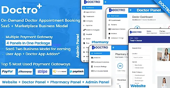 On-Demand Doctor Appointment Booking SaaS Marketplace Business Model