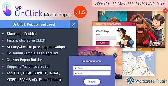 OnClick Modal POPUP