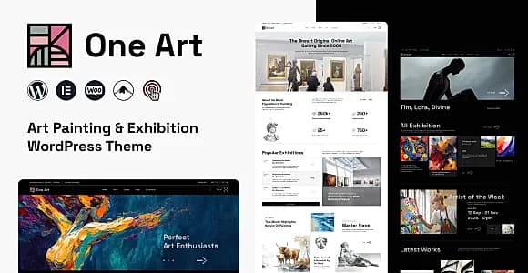 OneArt WordPress Theme