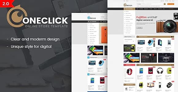 Oneclick- Electronics eCommerce Template