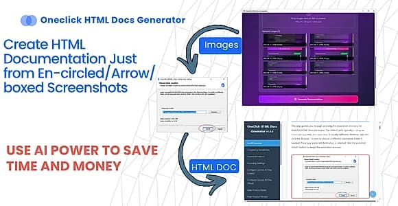 OneClick HTML Docs Generator - Create Documentation for your Products