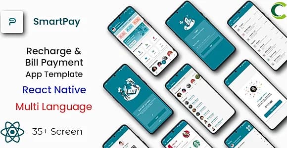 Online Bill Payment App | Recharge App | Booking App | Wallet App | React Native | SmartPay
