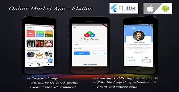 Online Shopping App - Flutter