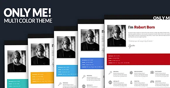 Only Me - Personal & Responsive Template