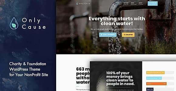 OnlyCause WordPress Theme