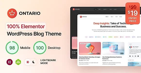 Ontario WordPress Theme