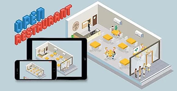 Open Restaurant - HTML5 Game