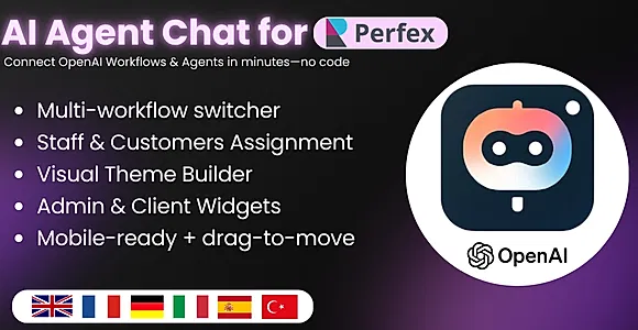 OpenAI Agents & Workflows for Perfex CRM