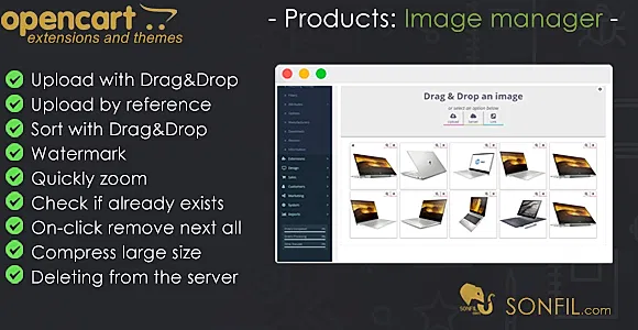 OpenCart  Image Manager