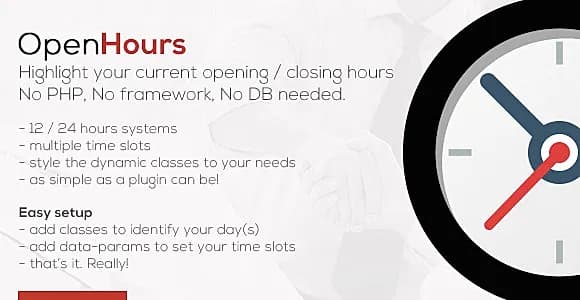 OpenHours - Highlight your Opening / Closing Hours