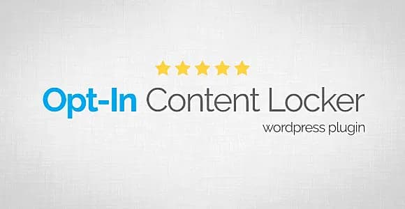 Opt-In Content Locker for WordPress
