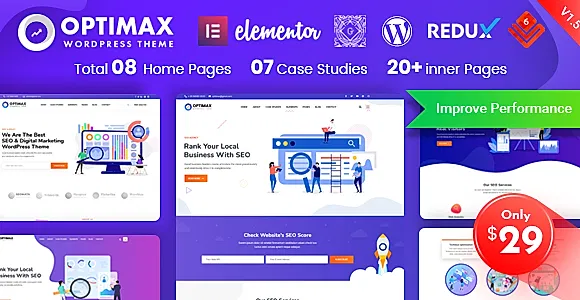 Optimax WordPress Theme