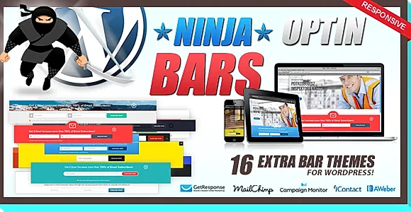 Optin Bars Pack for Ninja Popups