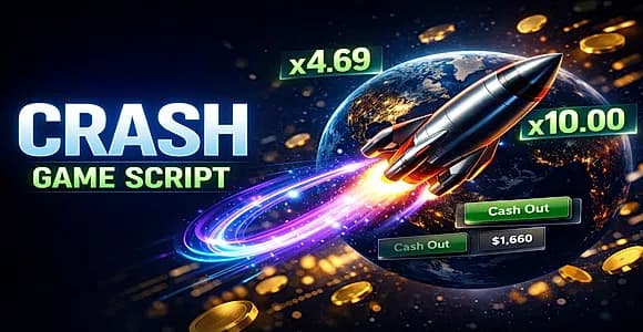 Orbit Crash - HTML5 Casino Game Script
