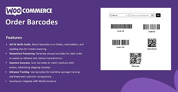 Order Barcodes for WooCommerce