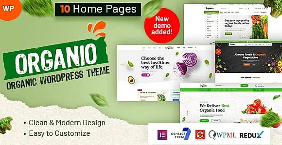 Organio WordPress Theme
