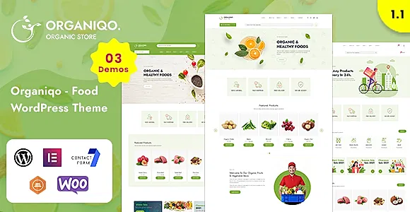 Organiqo WordPress Theme
