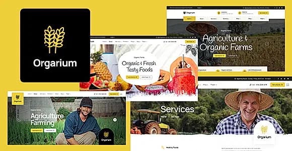 Orgarium - Agriculture Farming PHP Template