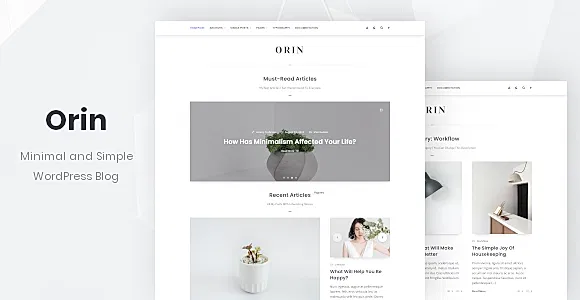 Orin WordPress Theme