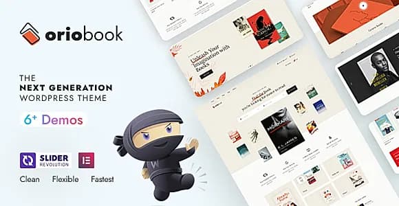 Oriobook WordPress Theme