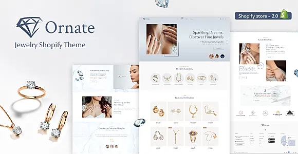 Ornate - Jewellry Store Shopify Theme