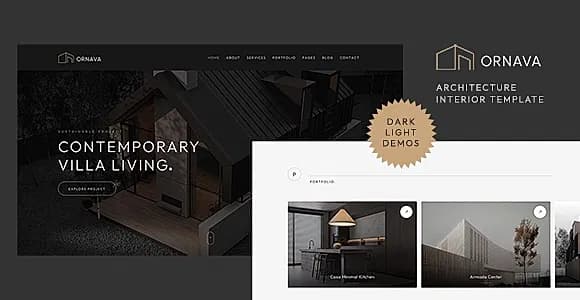 Ornava - Architecture & Interior Template