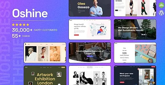 Oshin WordPress Theme