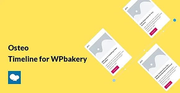 Osteo Timeline for WPbakery WordPress Plugin