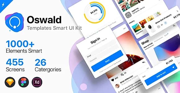 Oswald - Templates Smart UI Kit