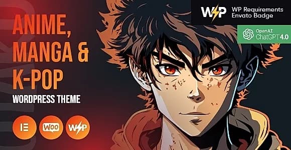 Otaku WordPress Theme