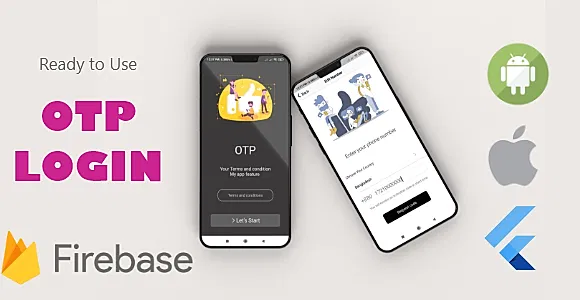 Otp Login Flutter With Firebase | Ready to use