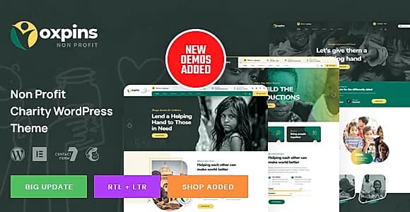 Oxpins WordPress Theme