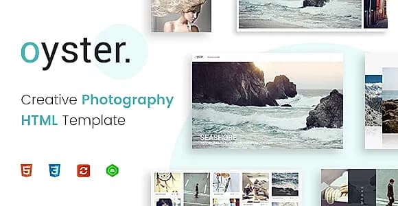 Oyster - Creative Photography HTML