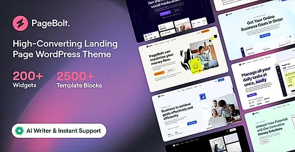 PageBolt WordPress Theme