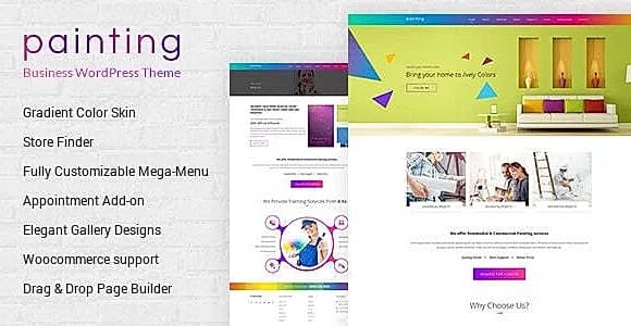Painting WordPress Theme