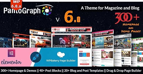 PantoGraph WordPress Theme