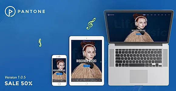 Pantone WordPress Theme