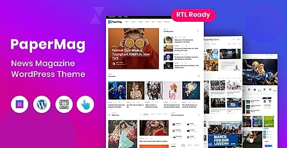 Papermag WordPress Theme