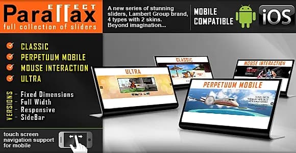 Parallax Slider - Responsive jQuery Plugin