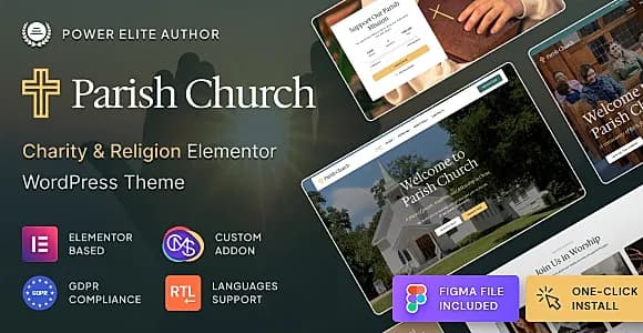 Parish Church WordPress Theme