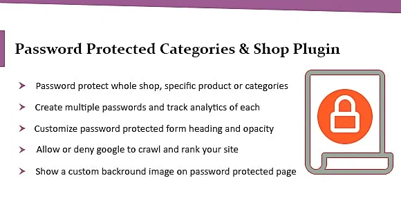 Password Protect for WooCommerce - Protect Categories & Shop