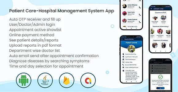 Patient Care - Best Hospital Management System App