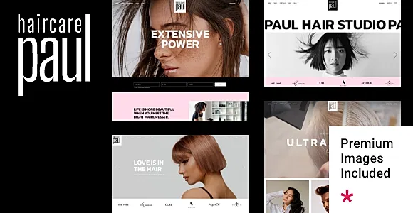 PaulHair WordPress Theme