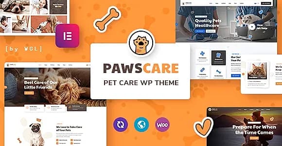 PawsCare WordPress Theme