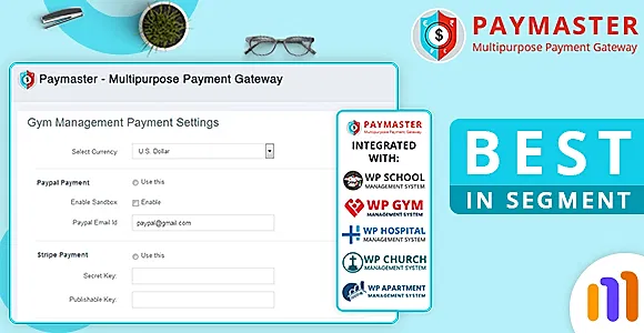 Paymaster - Multiprupose Payment Gateway WordPress Plugin