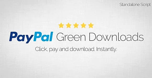 PayPal Green Downloads - Standalone Script